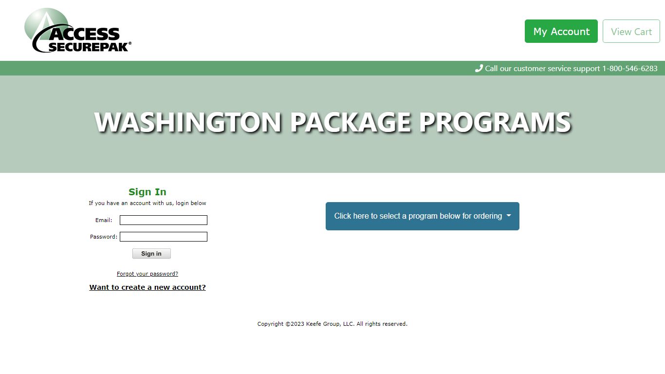 Access Securepak - MAIN - Washington